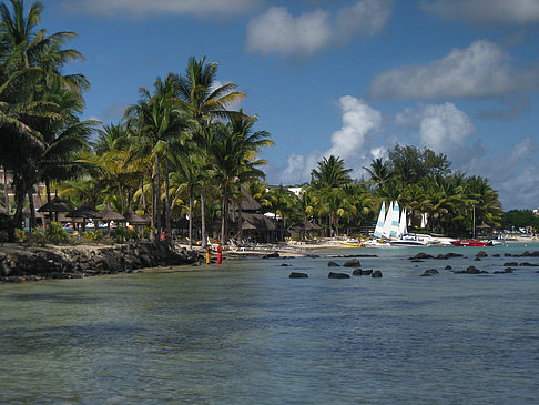 Strand von Grand Baie Fotos